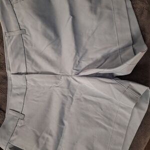 Light Gray Tailored Shorts